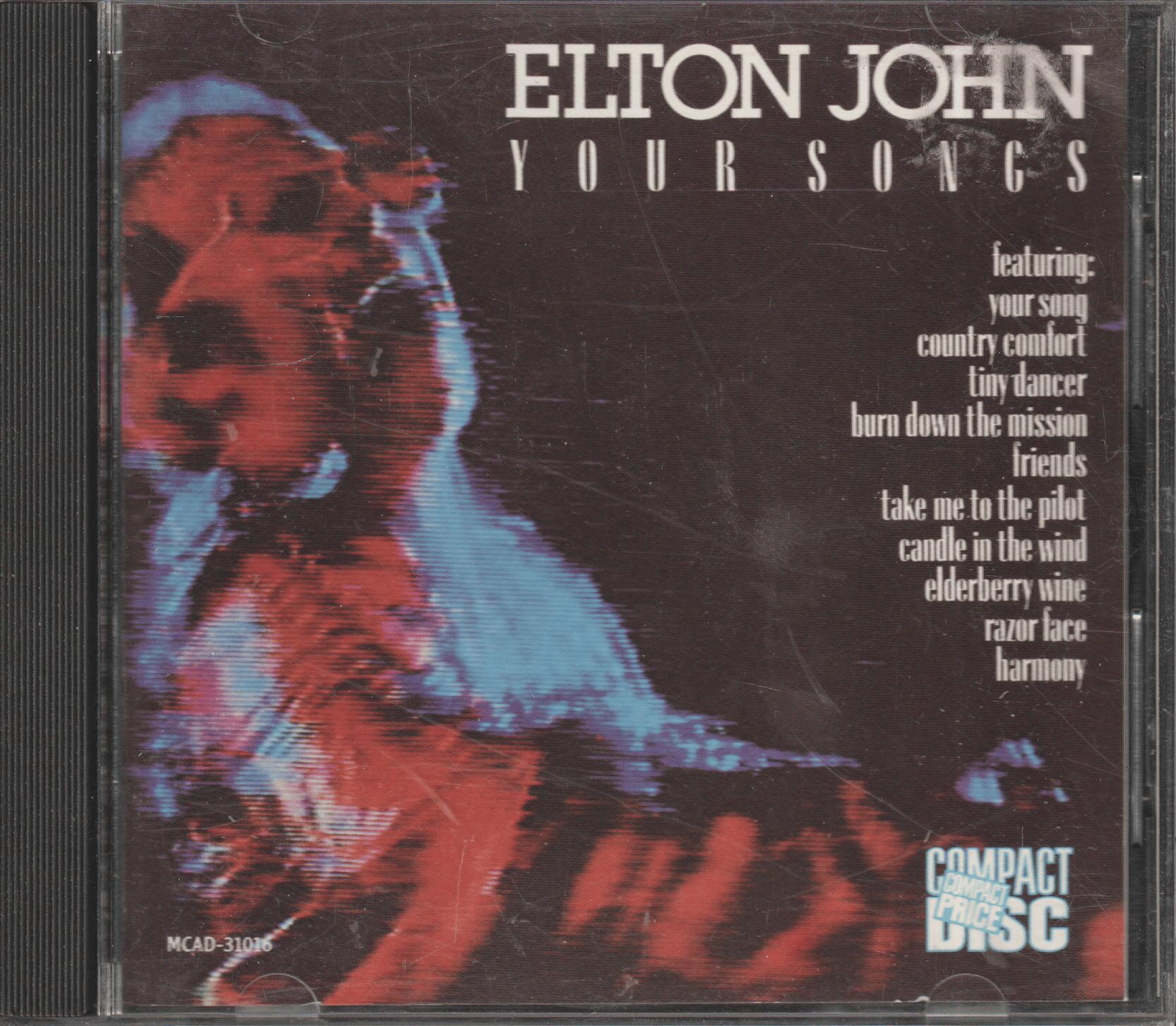 Elton John - Your Songs. 1985. . CD.