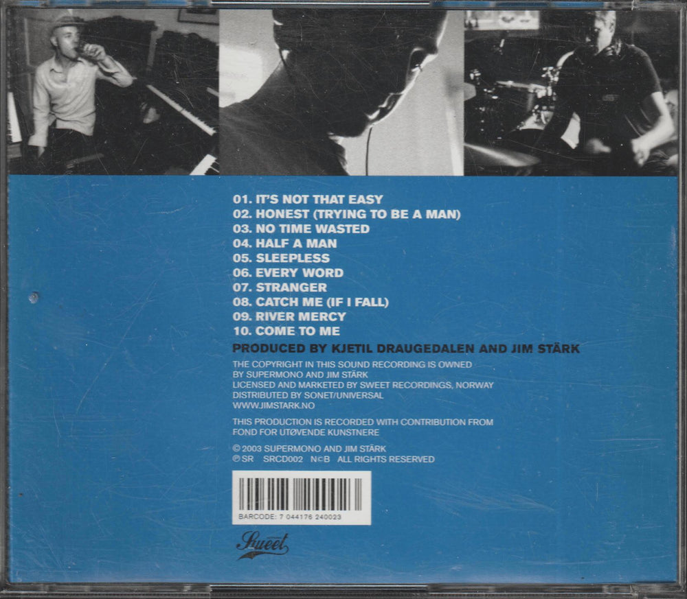 Jim Stärk - No Time Wasted. 2003. . CD.