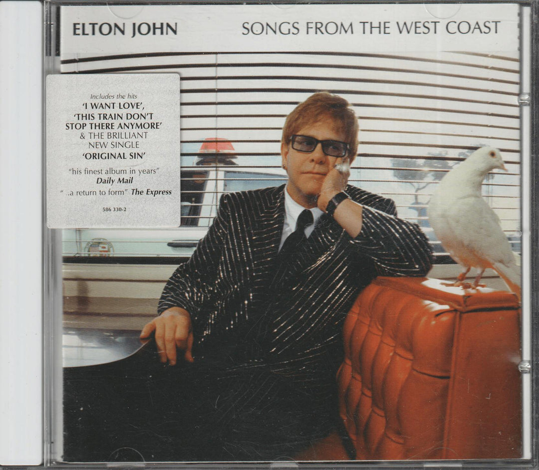 Elton John - Songs From The West Coast. 2001. . CD.
