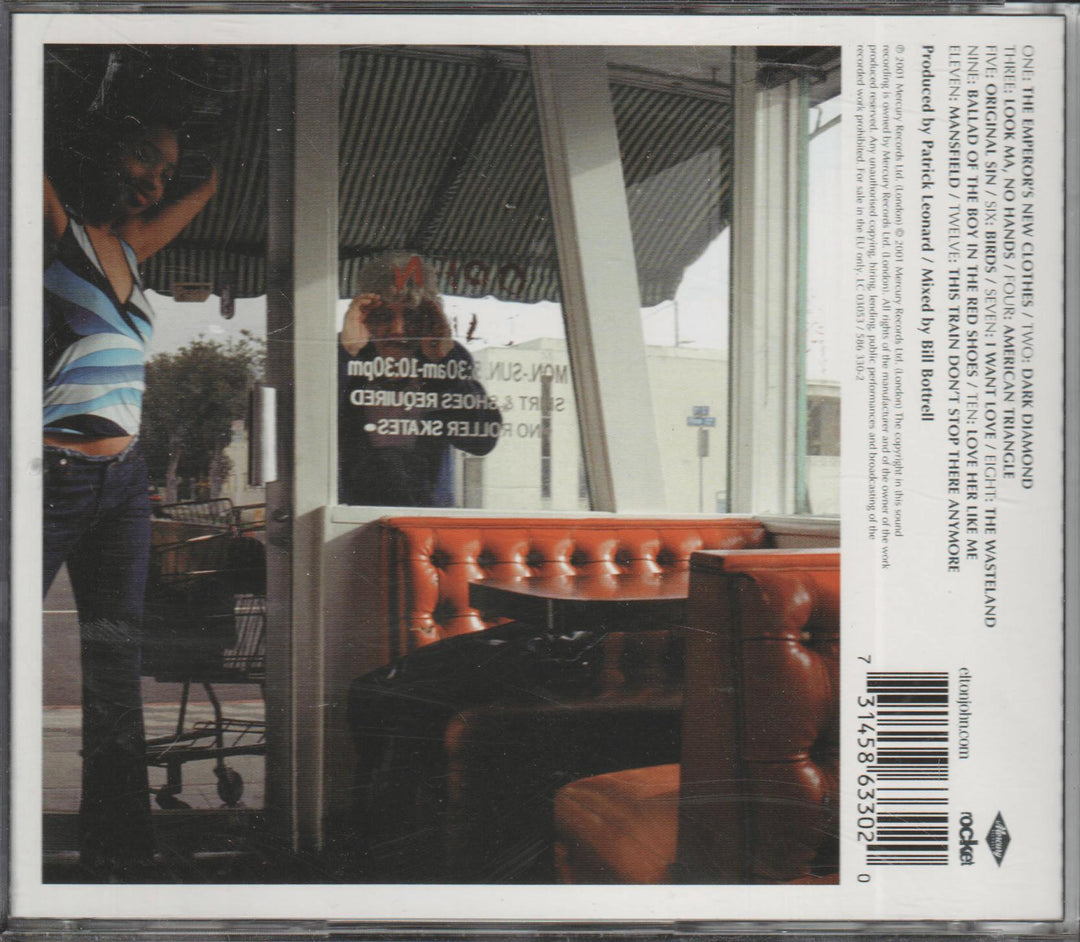 Elton John - Songs From The West Coast. 2001. . CD.