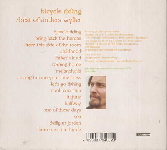 Anders Wyller - Bicycle Riding: Best of Anders Wyller. 2003. . CD.