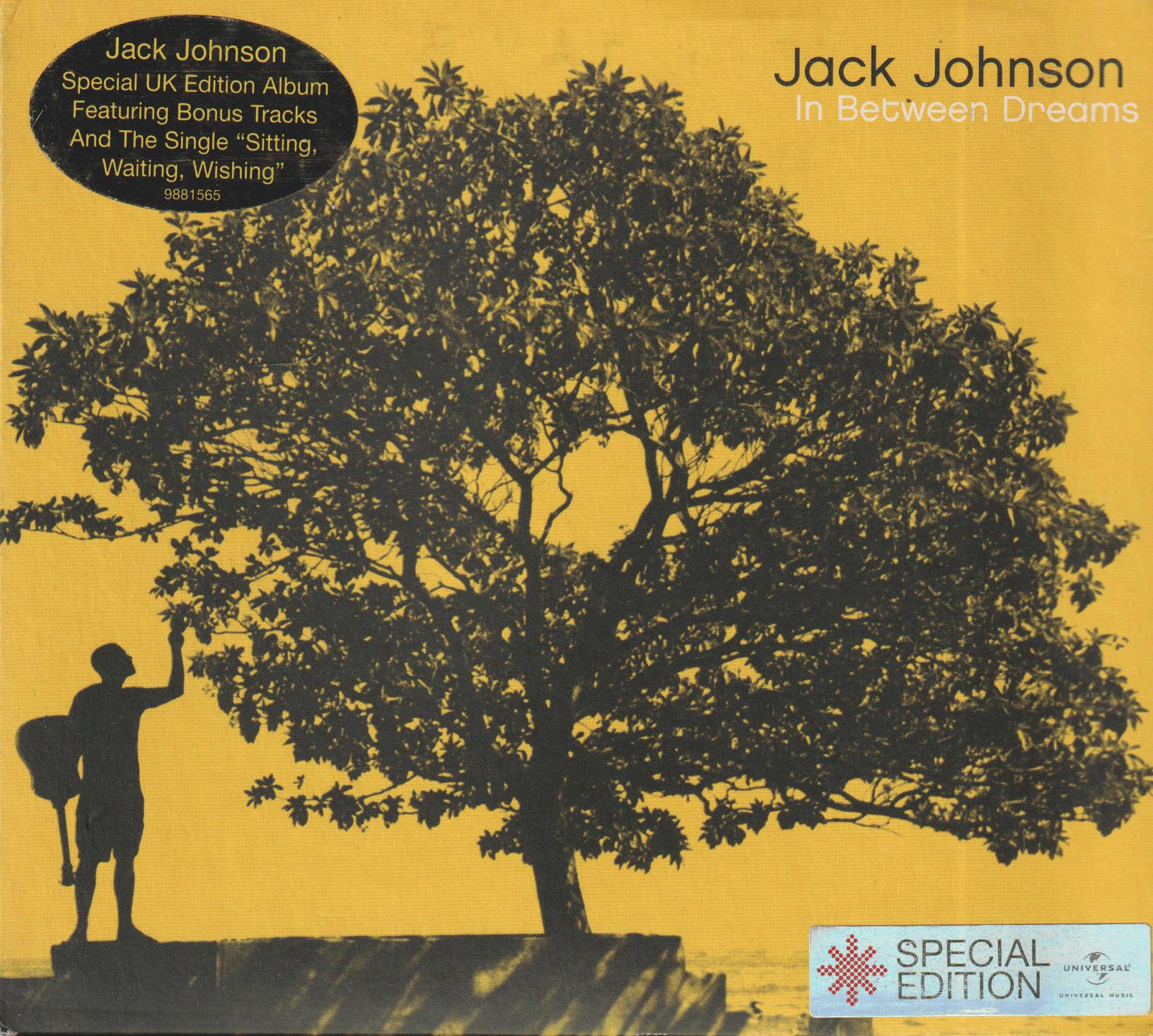 Jack Johnson - In Between Dreams (Special UK Edition). 2005. . CD.