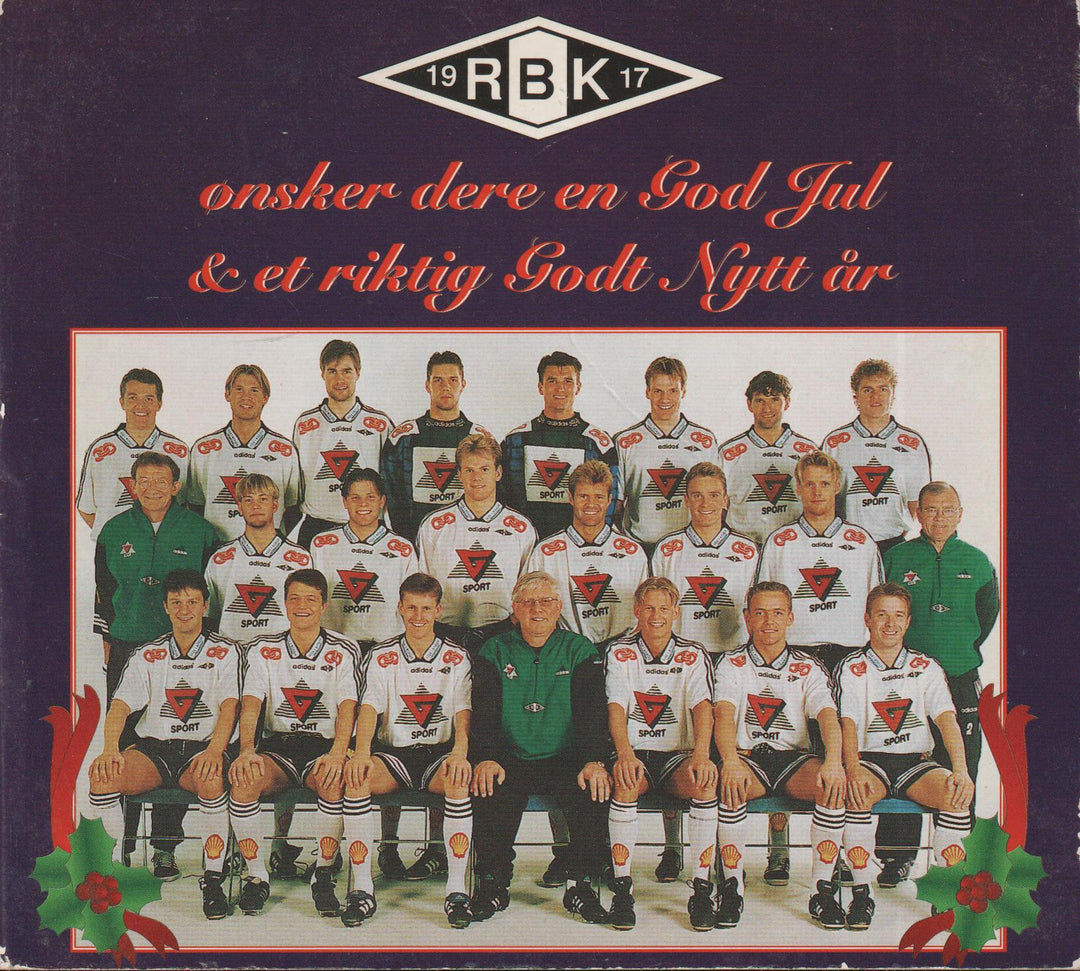 Rosenborg BK - Ønsker dere en God Jul & et riktig Godt Nytt år. 1996. . CD.