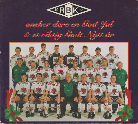 Rosenborg BK - Ønsker dere en God Jul & et riktig Godt Nytt år. 1996. . CD.