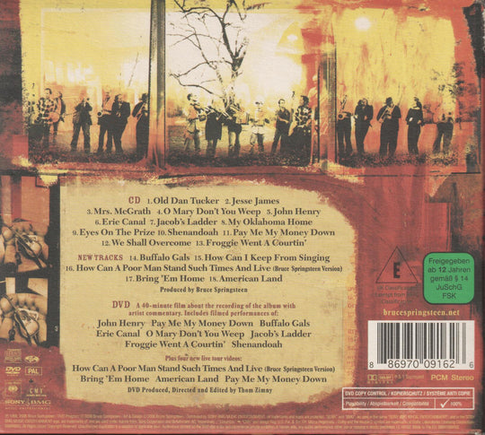 Bruce Springsteen - We Shall Overcome: The Seeger Sessions. 2006. . CD.