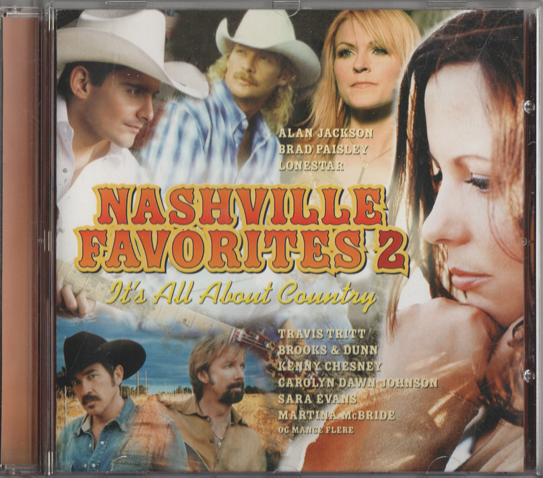 Forskjellige artister - Nashville Favorites 2: It's All About Country. 2004. . CD.