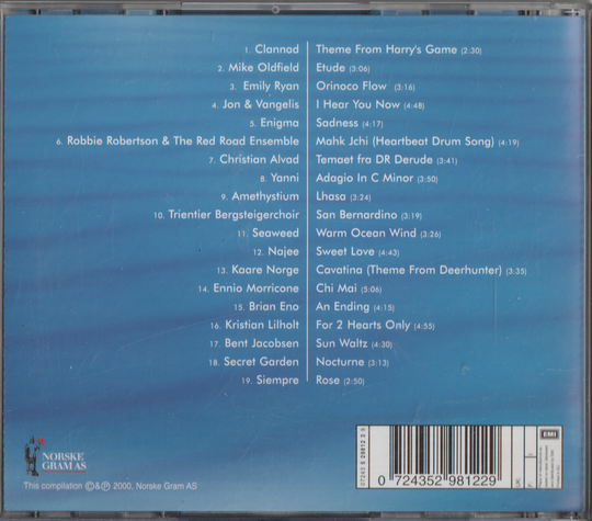 Forskjellige artister - No Stress II: 19 melodier til ren avslapning. 2002. . CD.