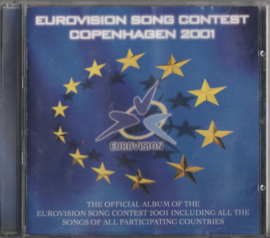 Forskjellige artister - Eurovision Song Contest Copenhagen 2001. 2001. . CD.