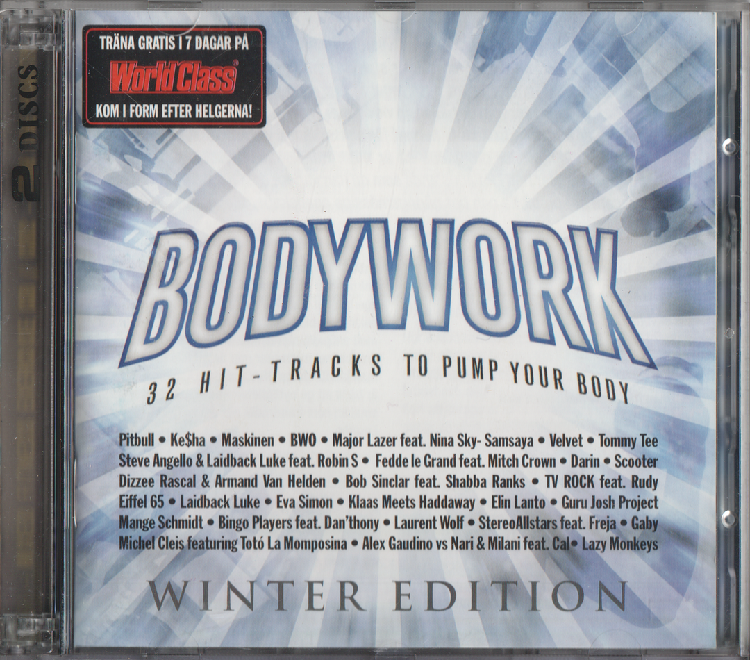 Forskjellige artister - Bodywork: Winter Edition (2 CD). 2010. . CD.