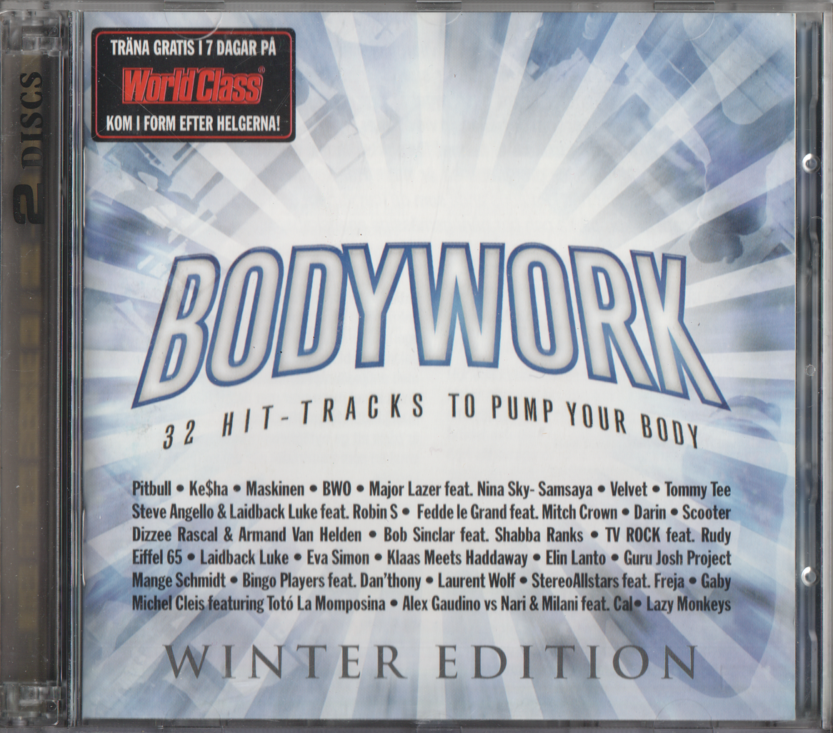 Forskjellige artister - Bodywork: Winter Edition (2 CD). 2010. . CD.