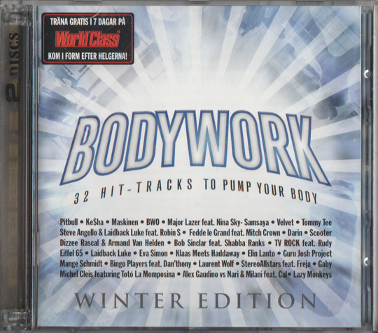 Forskjellige artister - Bodywork: Winter Edition (2 CD). 2010. . CD.