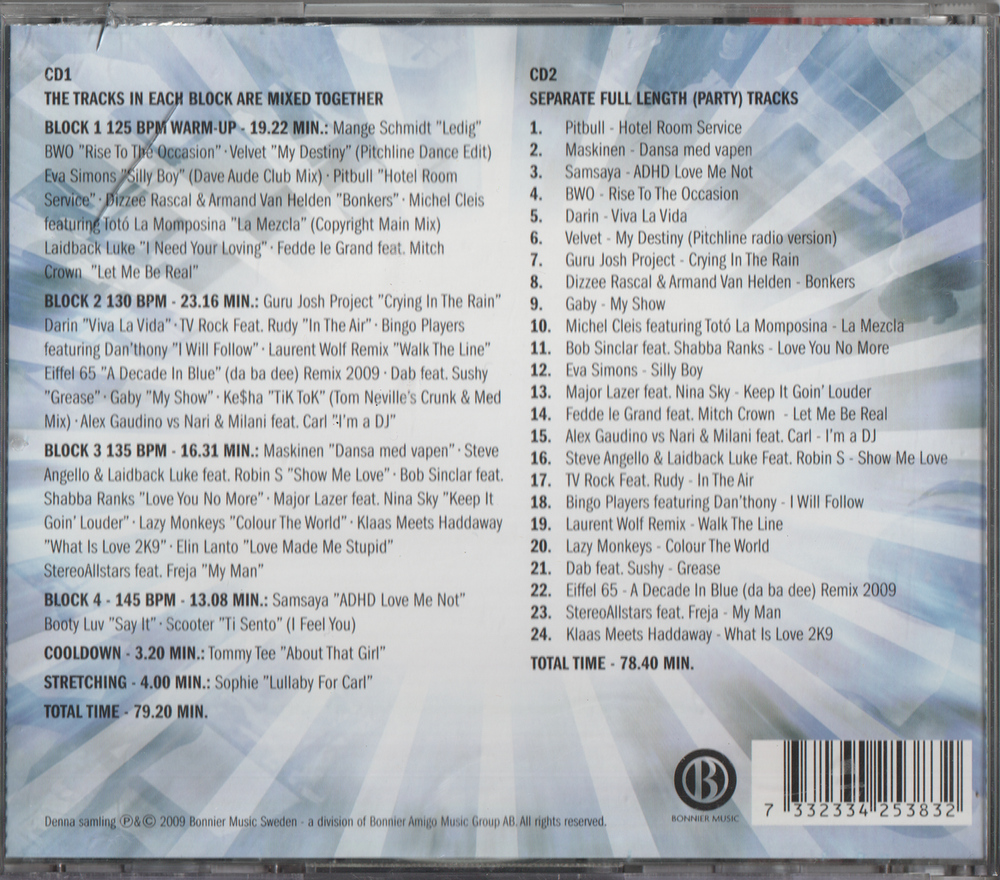 Forskjellige artister - Bodywork: Winter Edition (2 CD). 2010. . CD.