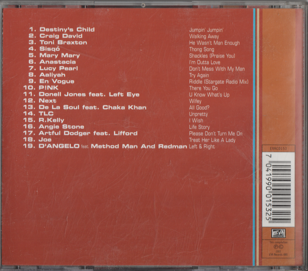 Forskjellige artister - Absolute R&B. 2001. . CD.