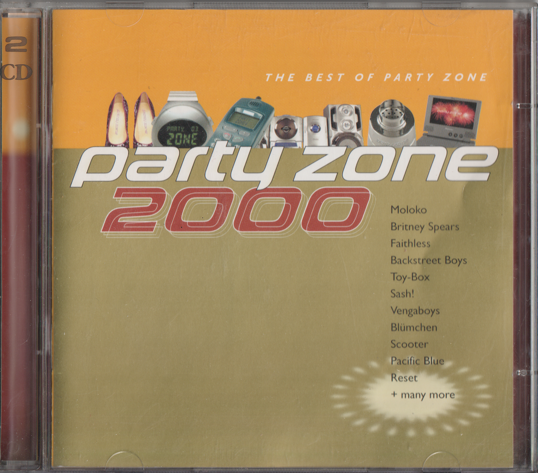 Forskjellige artister - Party Zone 2000: The Best of Party Zone. 1999. . CD.