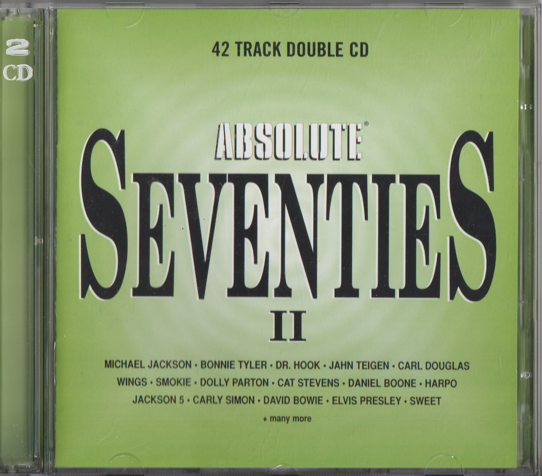 Forskjellige artister - Absolute Seventies II (2 CD). 1998. . CD.