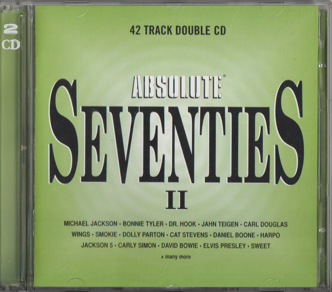 Forskjellige artister - Absolute Seventies II (2 CD). 1998. . CD.