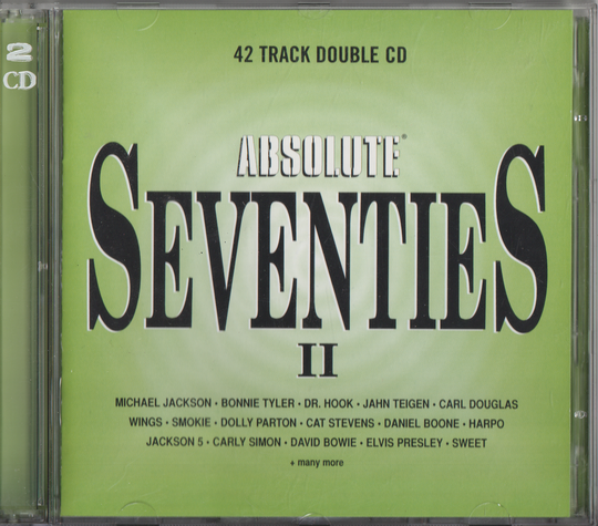 Forskjellige artister - Absolute Seventies II (2 CD). 1998. . CD.