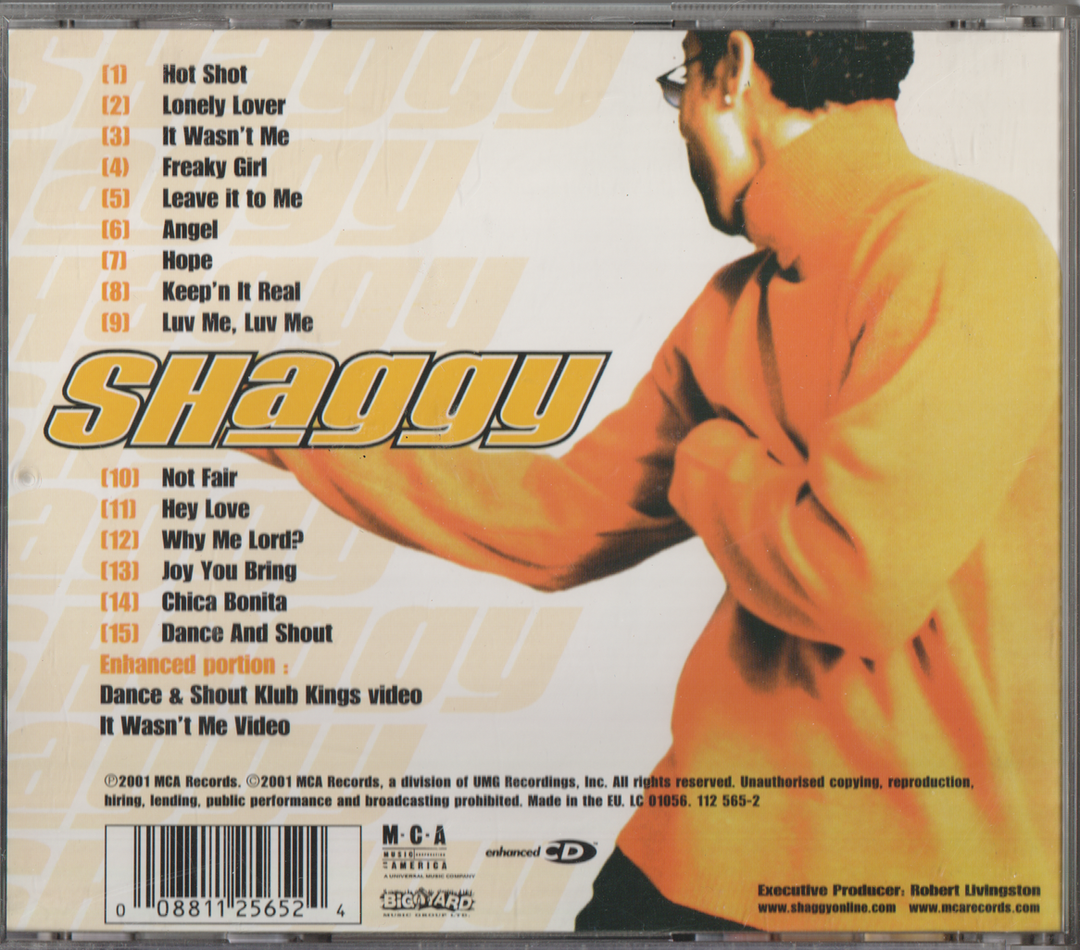 Shaggy - Hot Shot. 2000. . CD.
