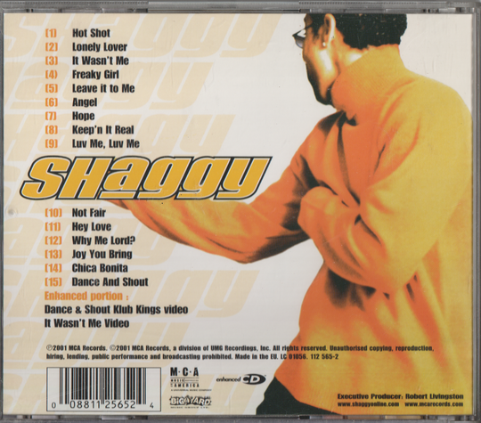 Shaggy - Hot Shot. 2000. . CD.