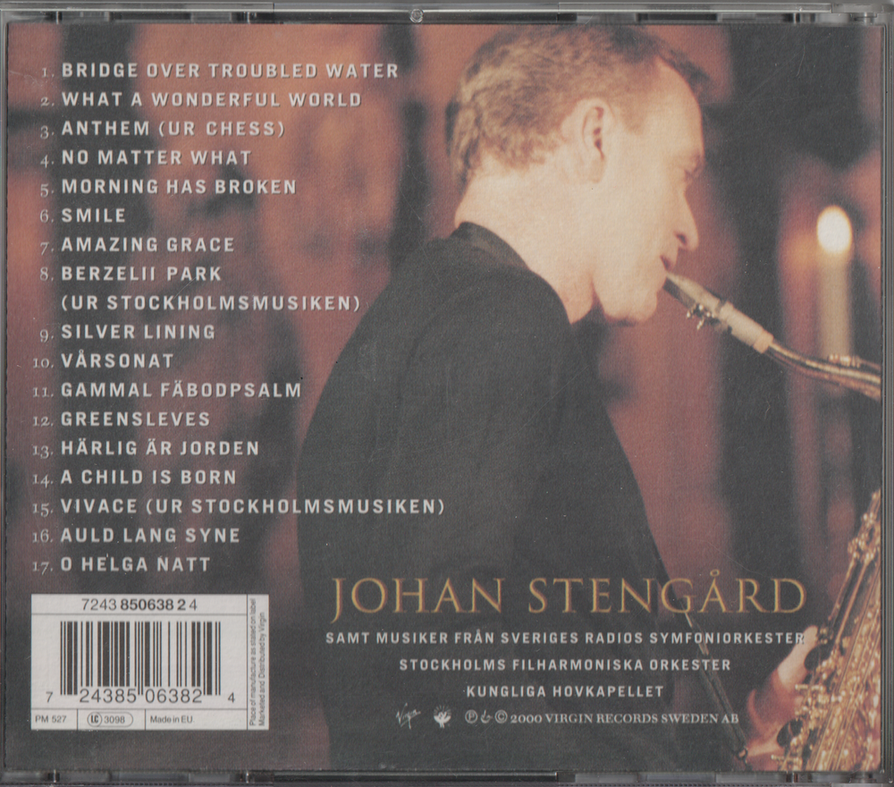 Johan Stengård - Andetag (2003). CD.