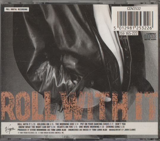 Steve Winwood - Roll With It (1988). CD.