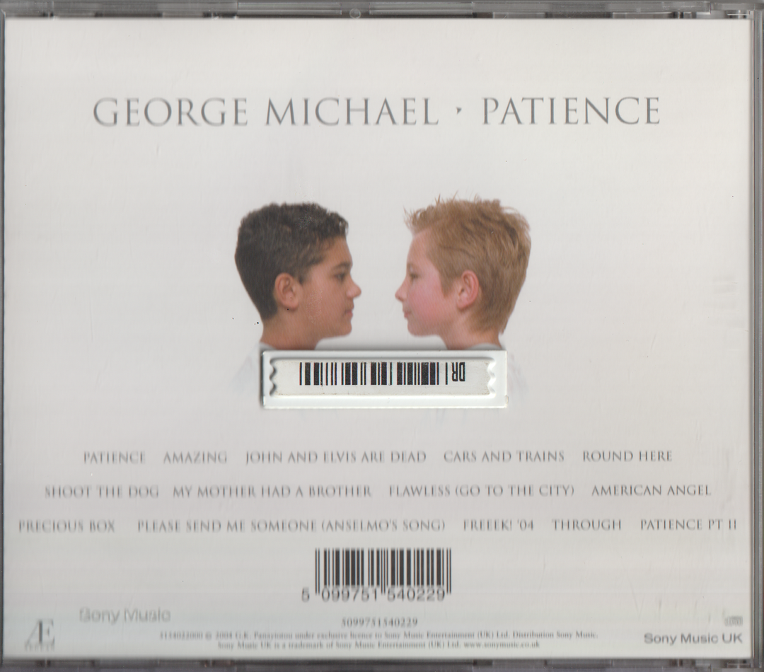 George Michael - Patience (2004). CD.