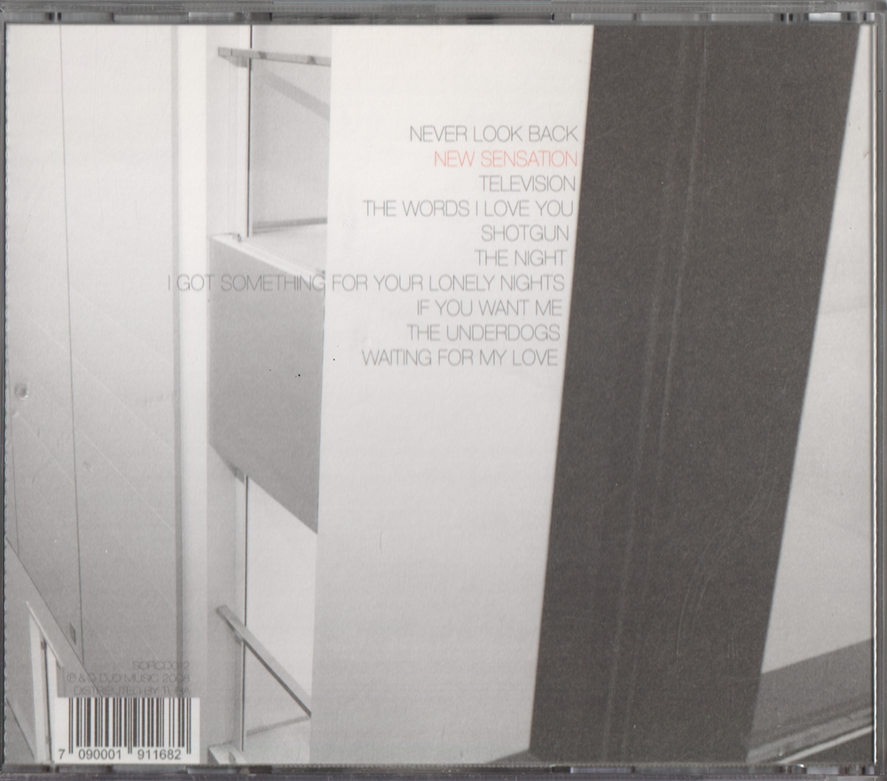 Don Juan Dracula - New Sensation (2008). CD.