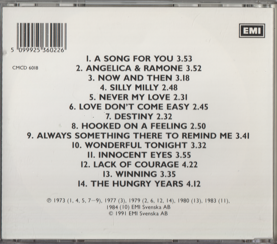 Björn Skies - Songs For You (1985). CD.