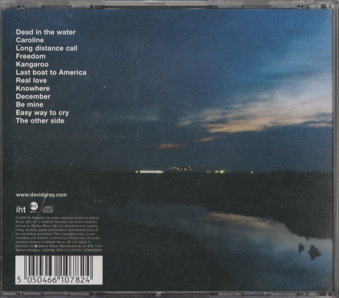 David Gray - A New Day at Midnight (2002). CD.