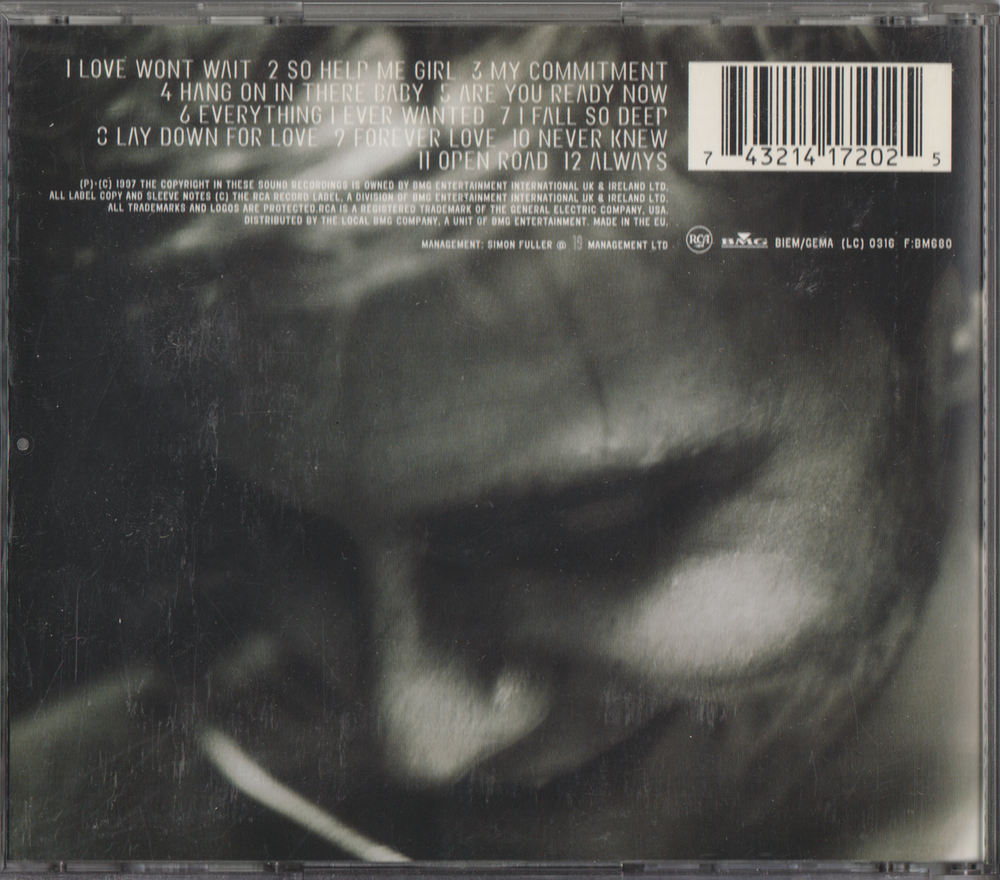 Gary Barlow - Open Road (1997). CD.