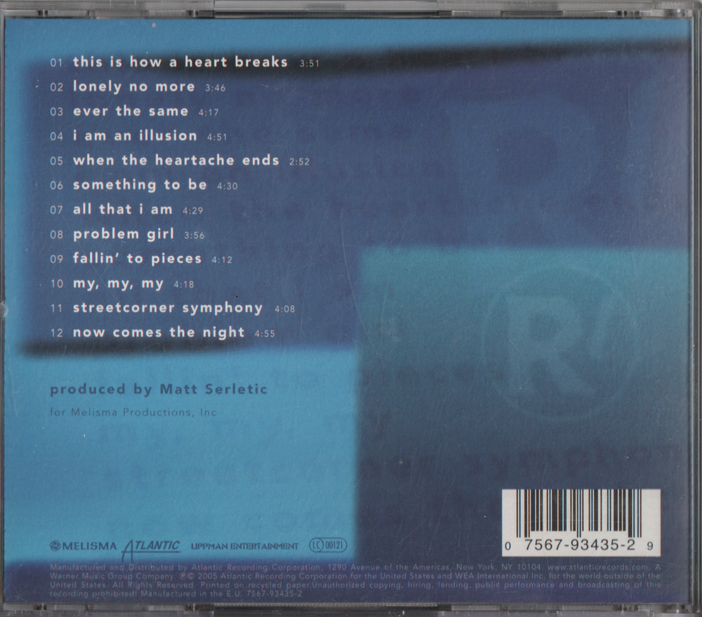 Rob Thomas - ...Something to Be (2005). CD.