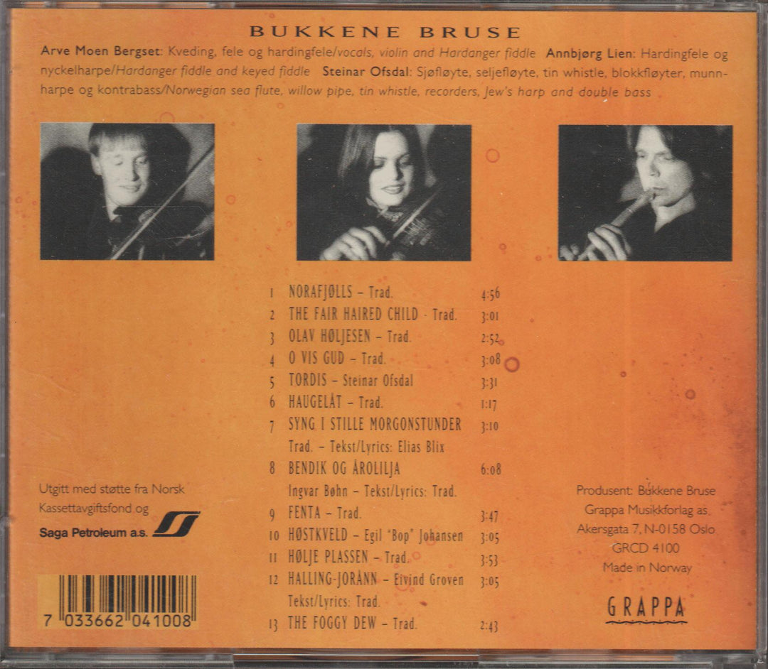 Åre - Buskene Rust (2001). CD.