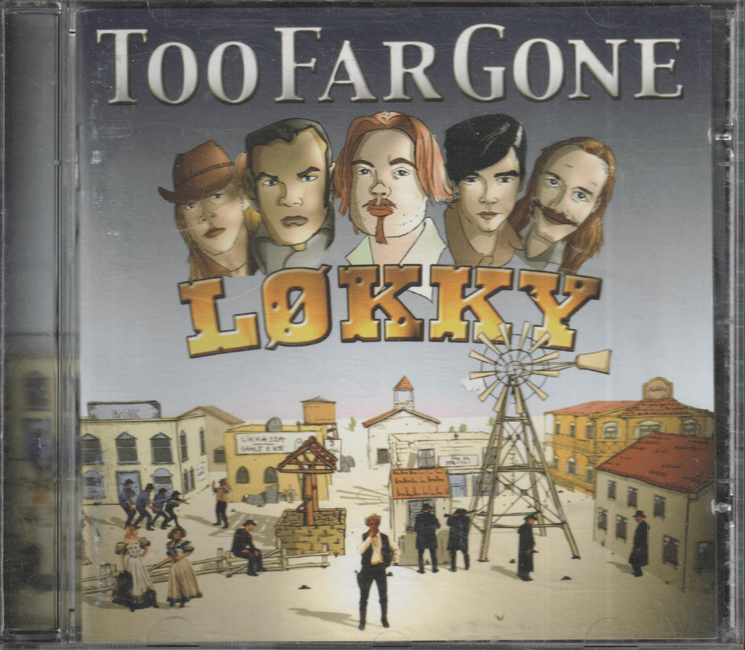 Too Far Gone - Løkky (2008). CD.