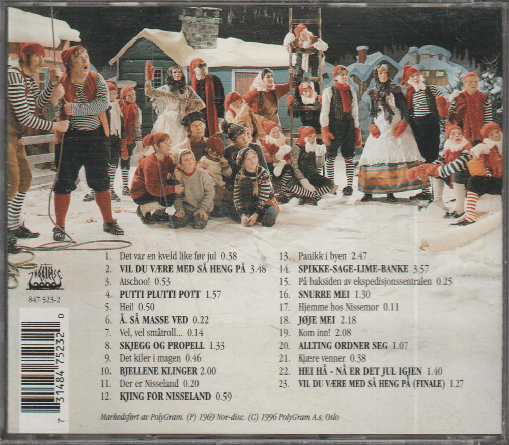 Per Asplin - Putti Plutti Pott og Julenissens Skjegg (1989). CD.