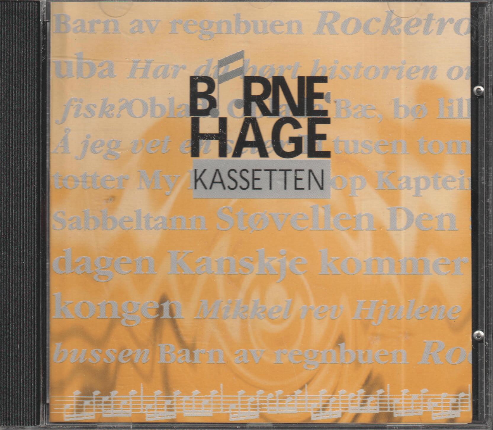 Diverse Artister - Barnehagekassetten (2001). CD.