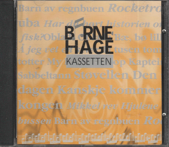 Diverse Artister - Barnehagekassetten (2001). CD.