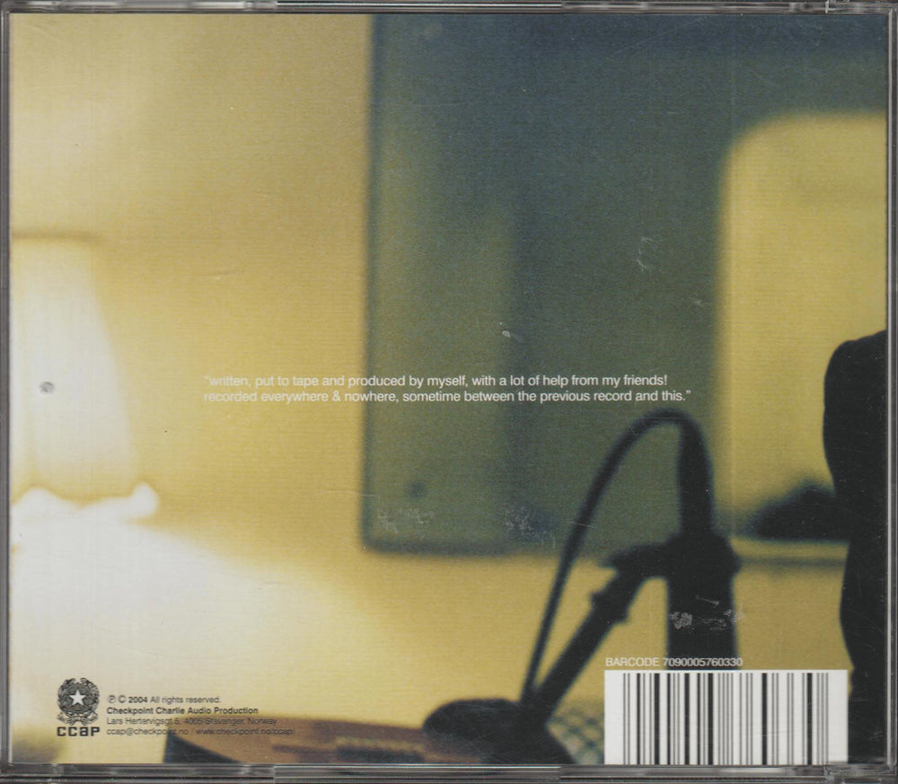 Thomas Dybdahl - One Day You'll Dance For Me, New York City (2004). CD.