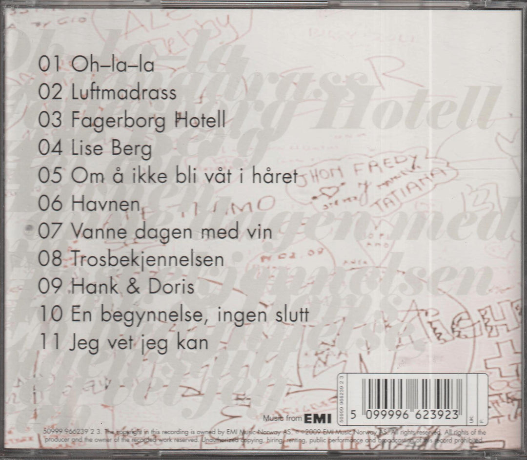 Postgirobygget - Øyeblikk (2009). CD.