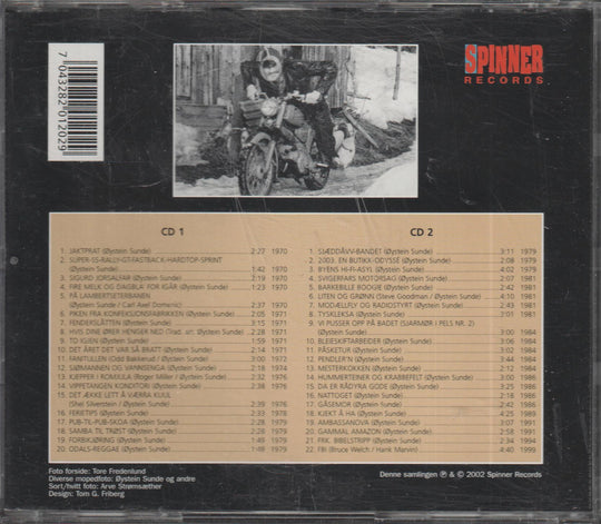 Øystein Sunde - Øystein Sundes 40 beste (2002). CD.