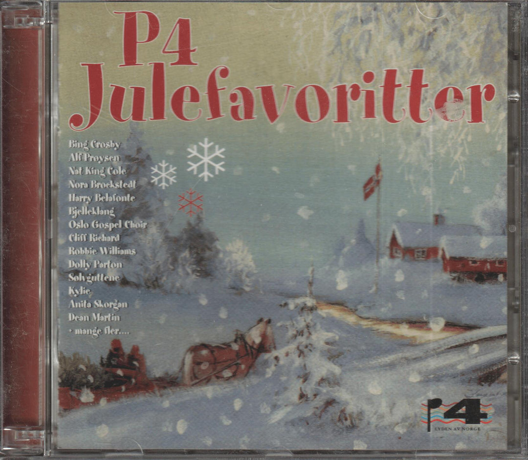 Diverse artister - P4 Julefavoritter (2004). CD.