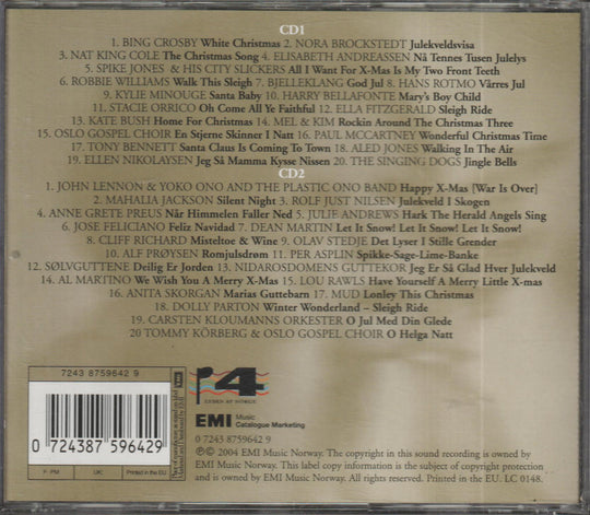 Diverse artister - P4 Julefavoritter (2004). CD.