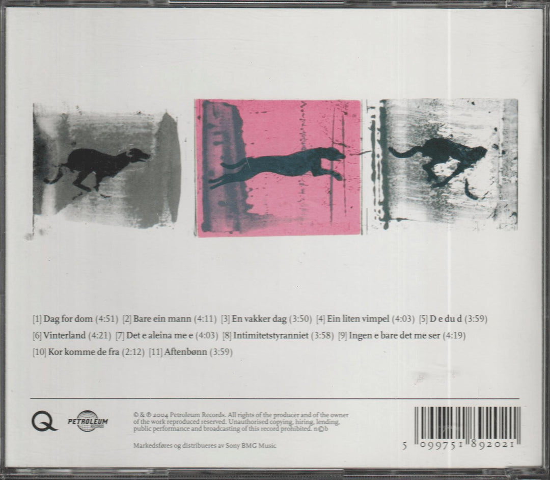 Bjørn Eidsvåg - En vakker dag (2004). CD.