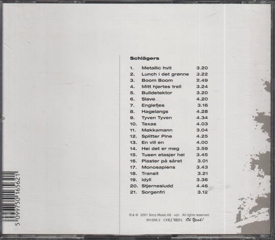 DumDum Boys - Schlägers (2001). CD.