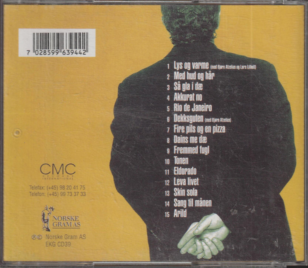 Åge Aleksandersen - Lys og varme (1996). CD.