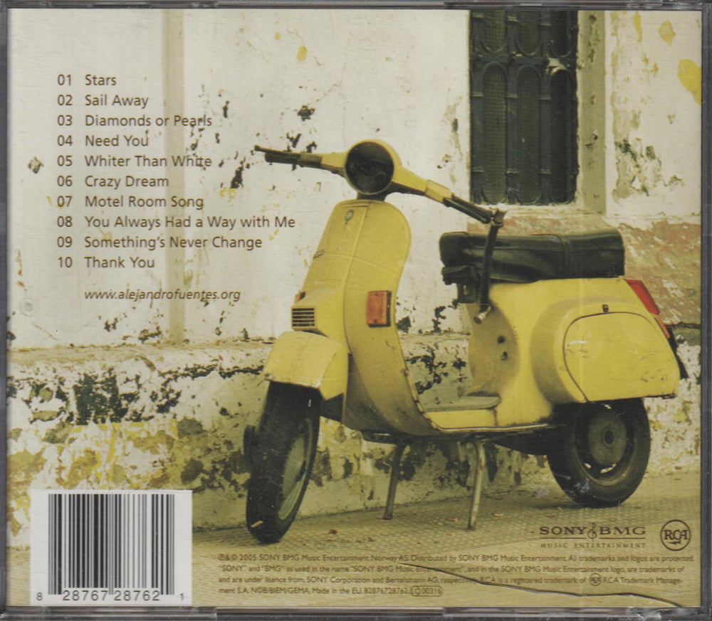 Alejandro Fuentes - Diamonds or Pearls (2005). CD.