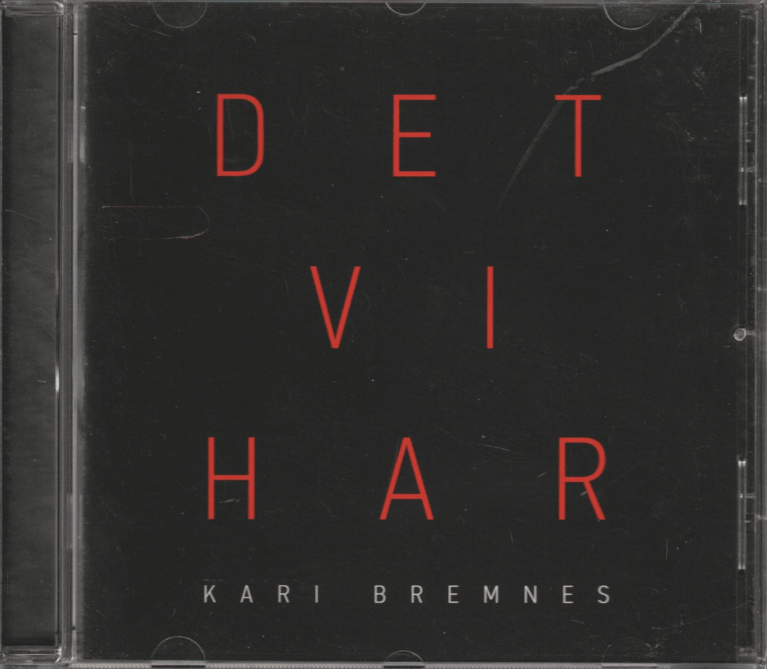 Kari Bremnes - Det vi har (2017). CD.