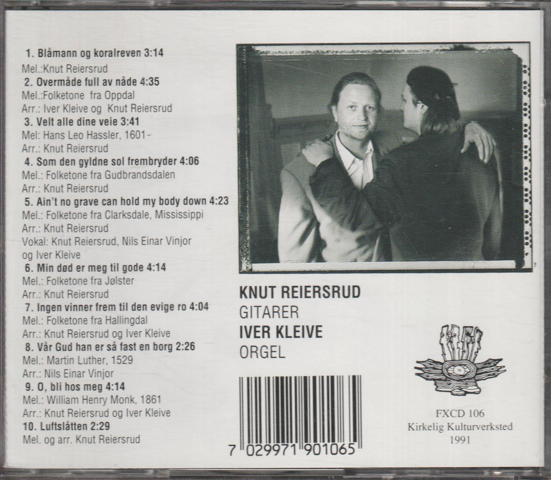 Knut Reiersrud & Iver Kleive - Blå koral (1991). CD.