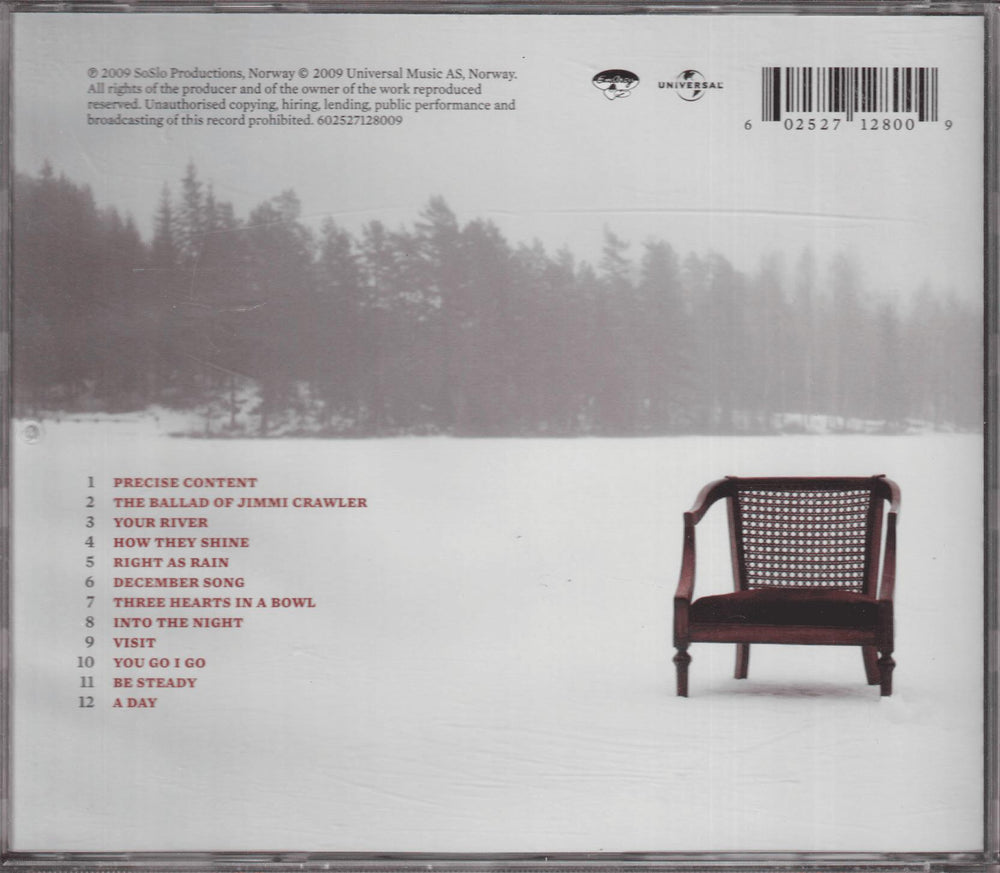 Solveig Slettahjell Slow Motion Orchestra - Tarpan Seasons (2009). CD.