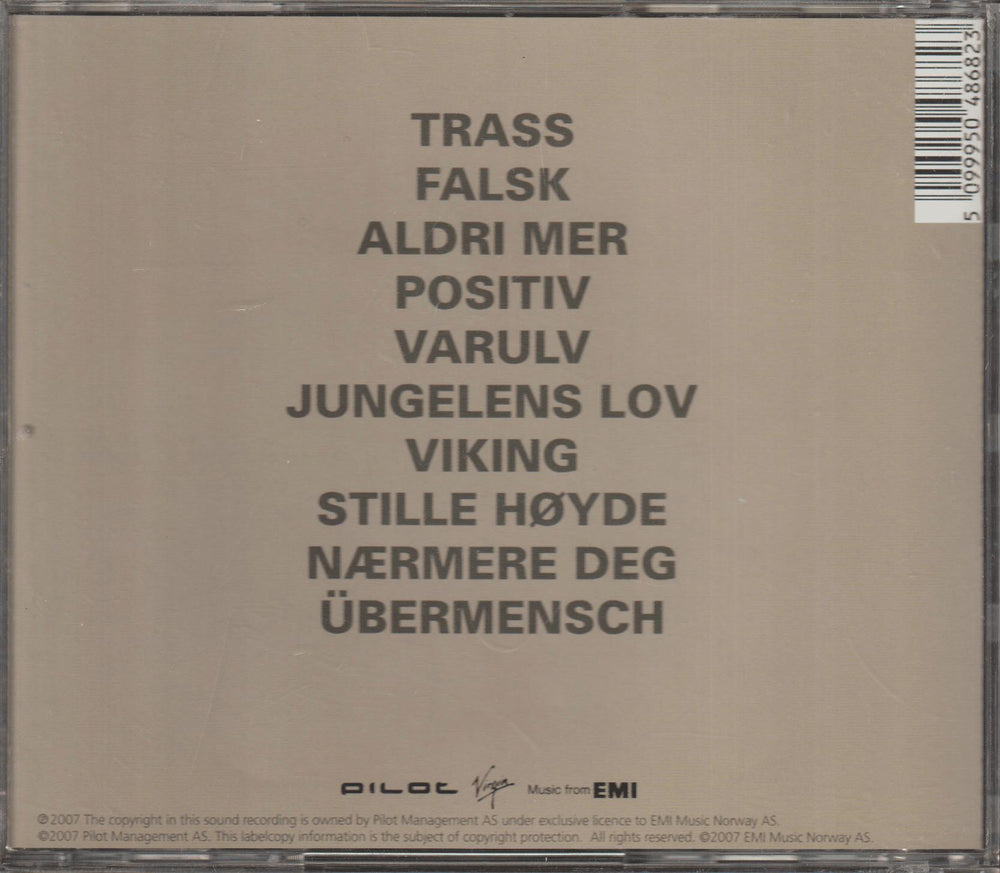 Raga Rockers - Übermensch (2007). CD.