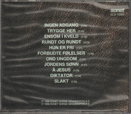Raga Rockers - Forbudte følelser (1988). CD.